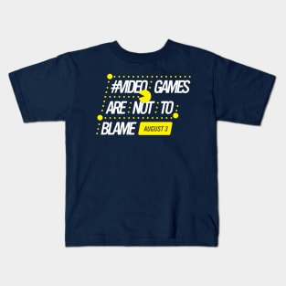 Video Games Are Not To Blame Kids T-Shirt